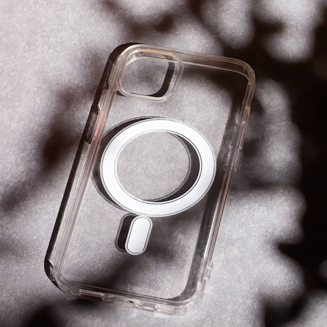 Nakładka Anti Shock 1,5 mm MagSafe  do iPhone 14 Pro Max 6,7" transparentna