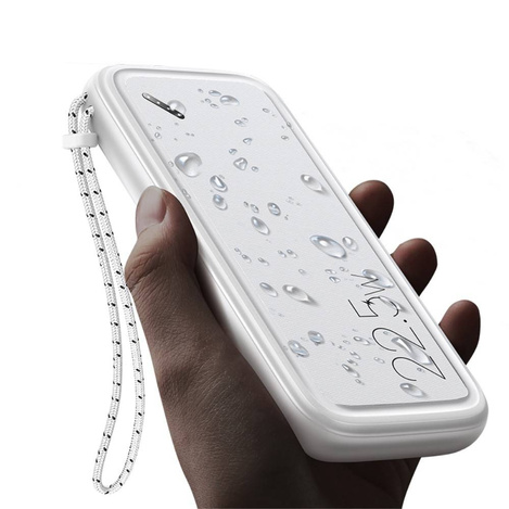 Power Bank 10000mAh PB56 22,5W 2xUSB QC3.0 + USB-C PD + Micro USB Bateria Zewnętrzna Fast Charge Usams US-CD151 biały