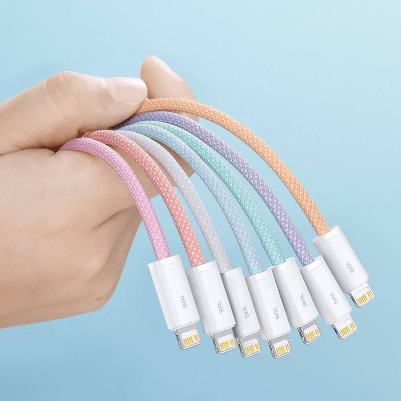 Baseus Dynamic kabel USB Typ C - Lightning Power Delivery 20W 2m  biały (CALD000102)