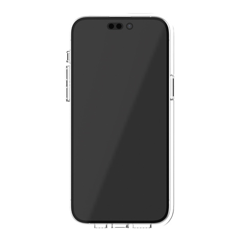 Ugly Rubber nakładka Pure do iPhone 14 Pro 6,1&quot; transparentna