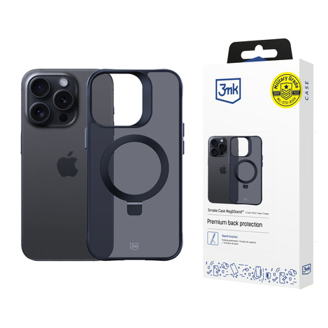 3MK Smoke Case iPhone 14 Pro Max Magsafe & Stand