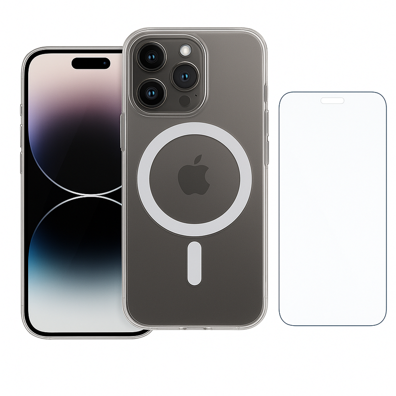 Etui do iPhone 14 Pro Magsafe + Szkło