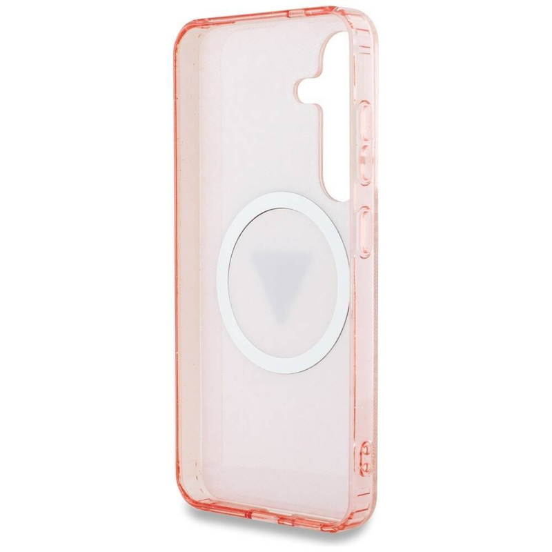 GUESS SAMSUNG S25 GUHMS25SHG4PRTGP TRAINGLE MAGSAFE PINK