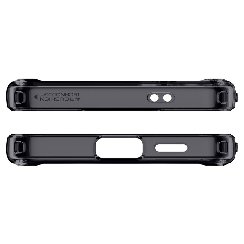 Spigen Ultra Hybrid-Hülle für Samsung Galaxy S24 – Dunkelgrau (Zero One-Muster)