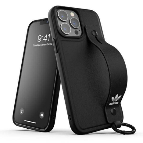 Adidas OR Hand Strap Case iPhone 13 Pro Max 6,7" schwarz/schwarz 47139