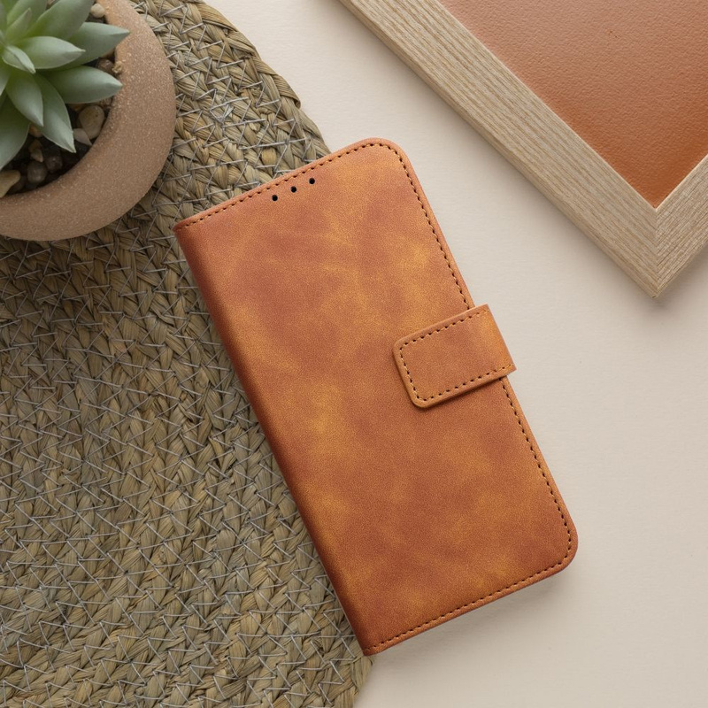 Kabura TENDER Book do SAMSUNG A25 5G brązowy