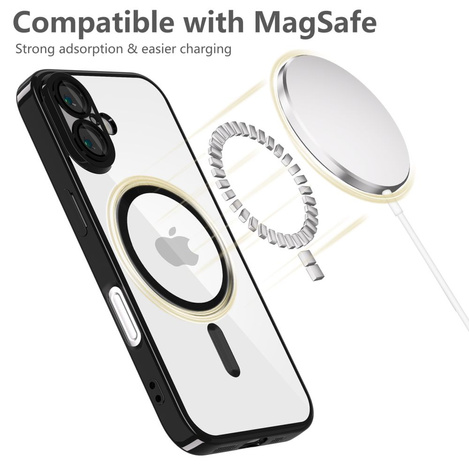 TECH-PROTECT MAGFLEX MAGSAFE IPHONE 16 SHINY BLACK
