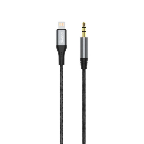 Dudao Audiokabel Lightning - Miniklinke 3,5 mm grau (L11PRO)