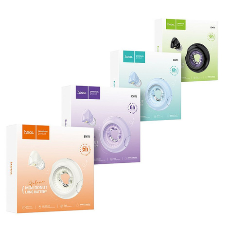 HOCO słuchawki bezprzewodowe bluetooth TWS EW71 niebieskie