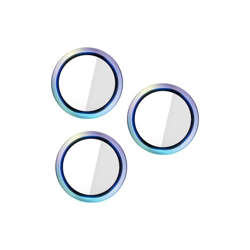 Apple iPhone 15 Pro - HARDY Lens Protection Pro Rainbow