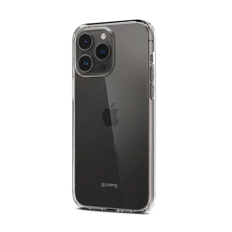 Crong Crystal Slim Cover - Etui iPhone 14 Pro Max (przezroczysty)