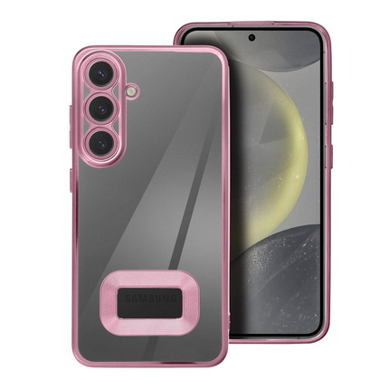 Futerał GLAM do SAMSUNG S25 pudrowy róż
