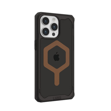 Etui UAG Plyo MagSafe do iPhone 15 Pro Max - czarno-brązowe