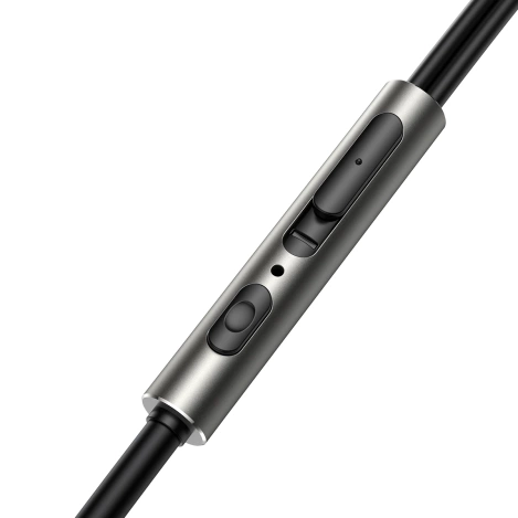 Joyroom Wired Series JR-EW03 kabelgebundene In-Ear-Kopfhörer – Dunkelgrau
