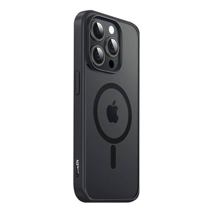Schutzhülle APPLE IPHONE 15 PRO MAX Ugreen MagSafe Case Black Frame (LP751) transparent