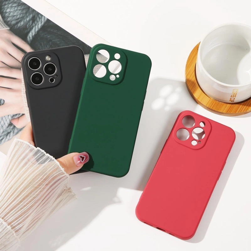 Silikonhülle für Samsung Galaxy S24+ - schwarz