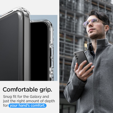 Spigen Ultra Hybrid-Hülle für Samsung Galaxy S24 – transparent