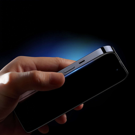 Baseus Privacy Tempered Glass for iPhone 14 Pro Full Screen 0.4mm Privacy Filter Anti Spy + Mounting Kit