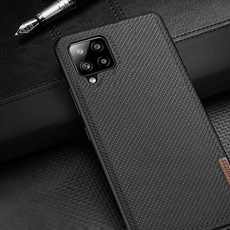 Etui SAMSUNG GALAXY A42 5G Dux Ducis Fino Nylonowe niebieskie