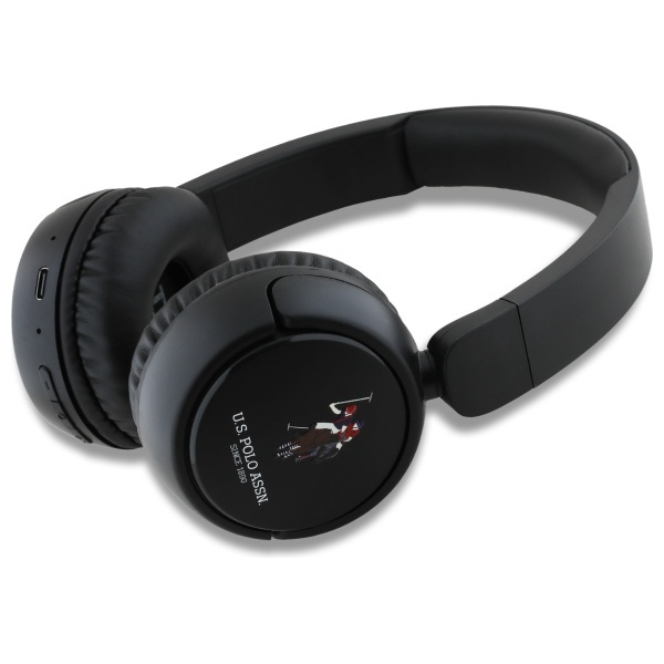 US Polo słuchawki nauszne Bluetooth       USHPV6PUNK czarny/black DH Color Logo
