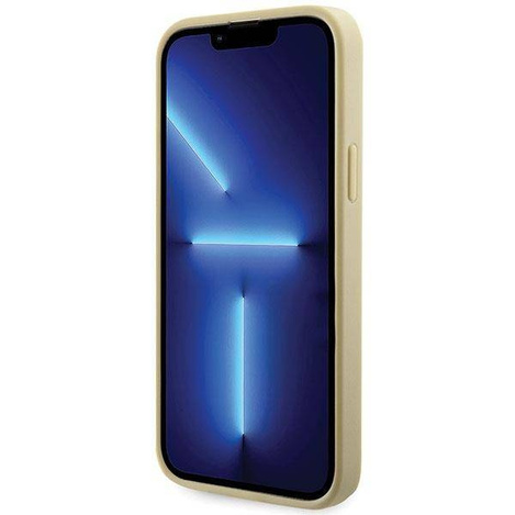 Guess GUHCP14SHDGTPD iPhone 14 6,1" Gold/Gold Hardcase Strass Dreieck