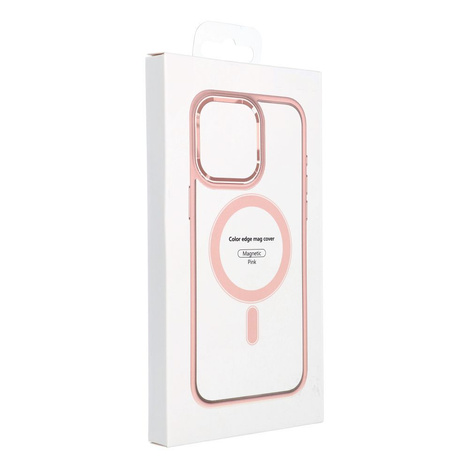Futerał Color Edge Mag Cover kompatybilny z MagSafe do IPHONE 11 różowy