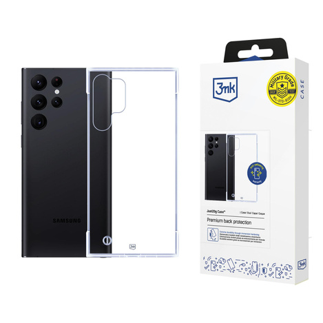 Samsung Galaxy S23 Ultra - 3mk Just20g Clear Case