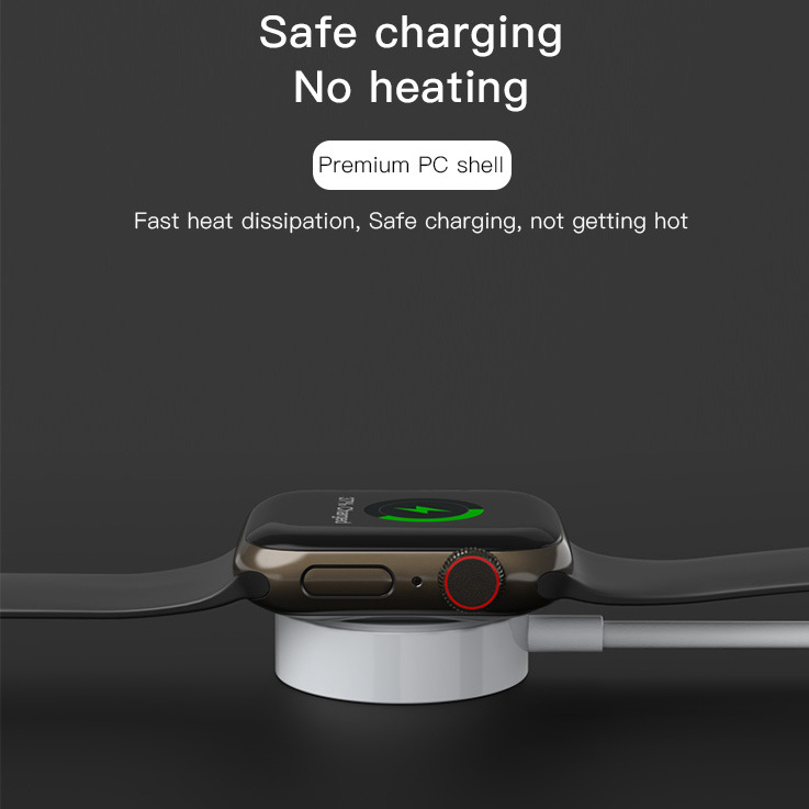 Yesido Ładowarka indukcyjna CA113 do smartwatch Apple Watch z kablem Typ C na Lightning biała