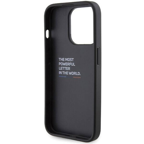 BMW Grip Hot Stamp Hülle für iPhone 15 Pro Max – Schwarz