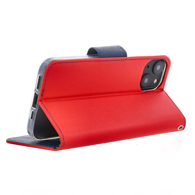 Etui Smart Fancy do iPhone 16 Pro Max 6,9&quot; czerwono-granatowe