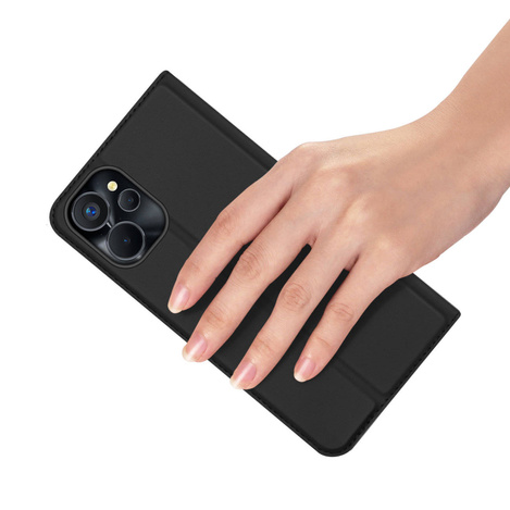 Dux Ducis Skin Pro Hülle für Realme 10 5G / Realme 9i 5G Cover Flip Card Wallet Stand Schwarz