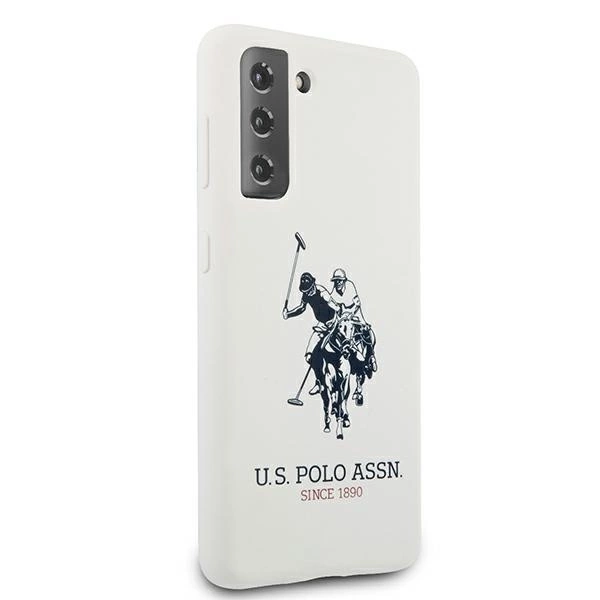 US Polo USHCS21SSLHRWH S21 G991 biały/white Silicone Logo