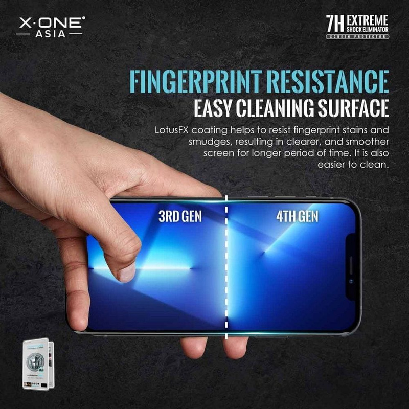 Szkło hartowane X-ONE Extreme Shock Eliminator 4th gen. - do iPhone 13 Pro Max/14 Plus