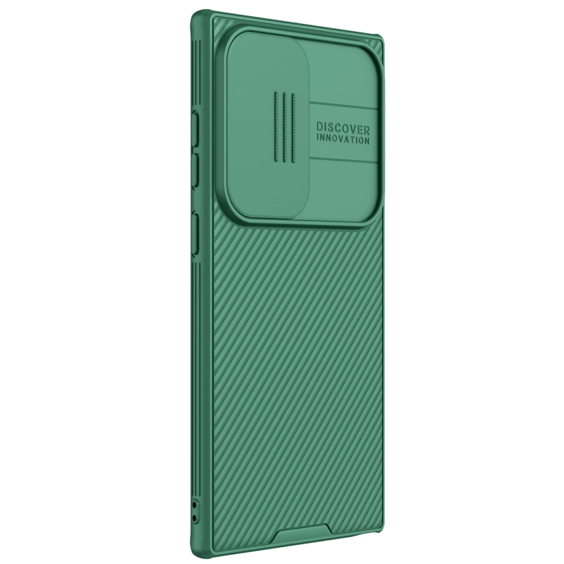 Nillkin CamShield Pro Panzerhülle mit Kameraschutz für Samsung Galaxy S24 Ultra – Grün