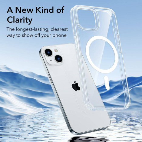 Schutzhülle IPHONE 14 PLUS ESR Krystec Halolock MagSafe transparent
