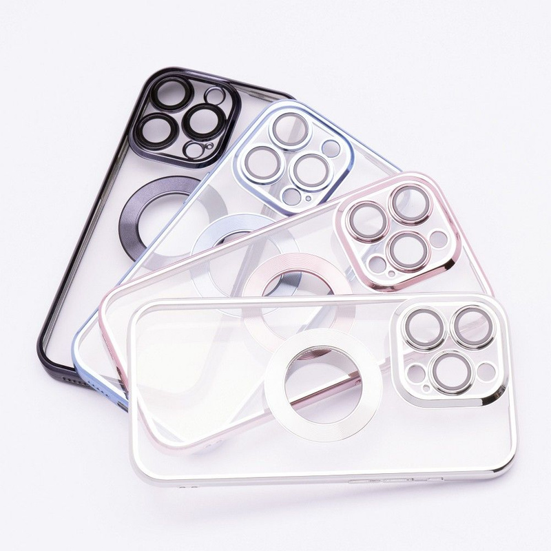 Futerał GLAM do IPHONE 15 Pro Max pudrowy róż