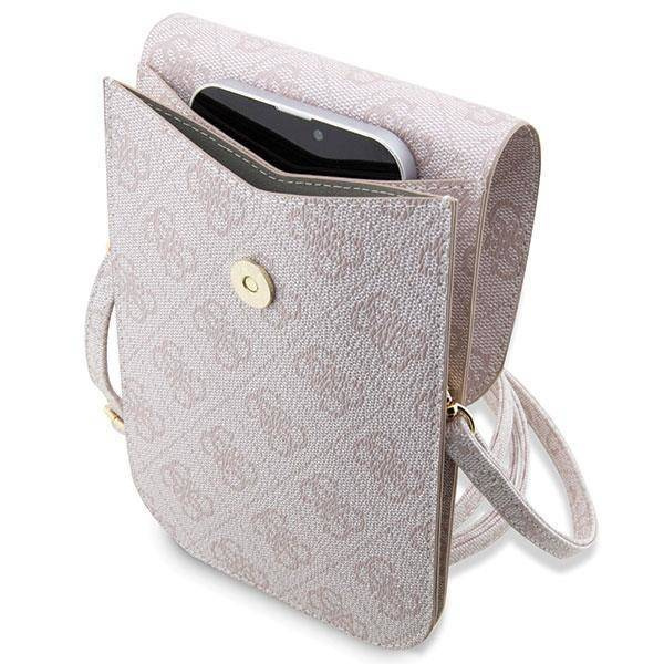 Guess Handtasche GUWBP4RPSP rosa/rosa 4G Streifen
