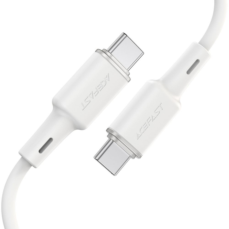 Acefast Kabel USB Typ C - USB Typ C 1,2m, 60W (20V / 3A) weiß (C2-03 weiß)