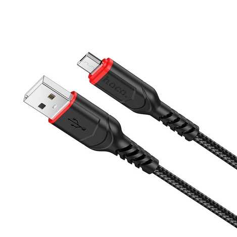 HOCO kabel USB do Micro 2,4A VICTORY X59 1 m czarny