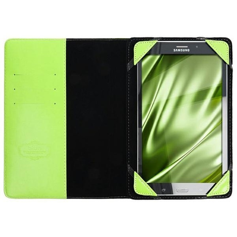 Uniwersalne etui / pokrowiec BLUN na tablet 10" limonka (UNT)