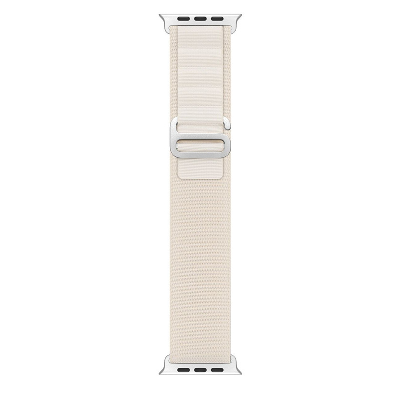 Sport Buckle Strap for Apple Watch 8/7/6/SE/5/4/3/2/1 (41, 40, 38mm) Dux Ducis Strap GS Version - White