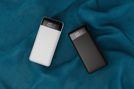 Bateria zewnętrzna (Powerbank) VEGER L11 - 10 000mAh LCD czarny (W1087)