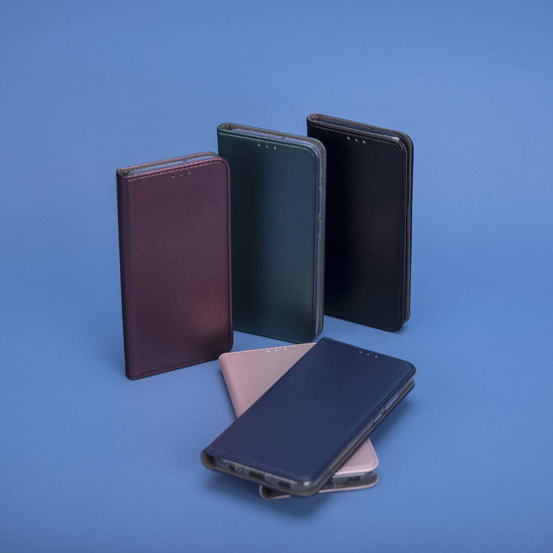 Etui Smart Magnetic do Samsung Galaxy A52 4G / A52 5G / A52S 5G burgundowe