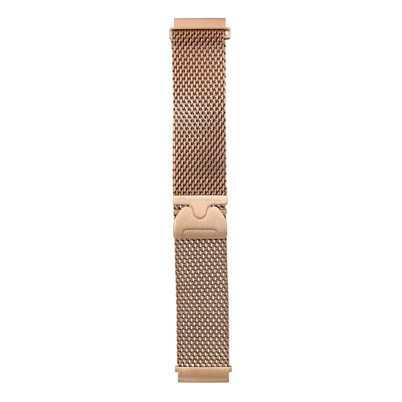 Pasek do Samsung Galaxy Watch Forcell F-Design FS10 stal 20 mm złoty