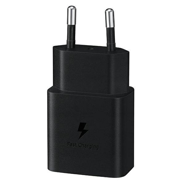 Samsung USB wall charger Type C 15W PD AFC black (EP-T1510NBEGEU)