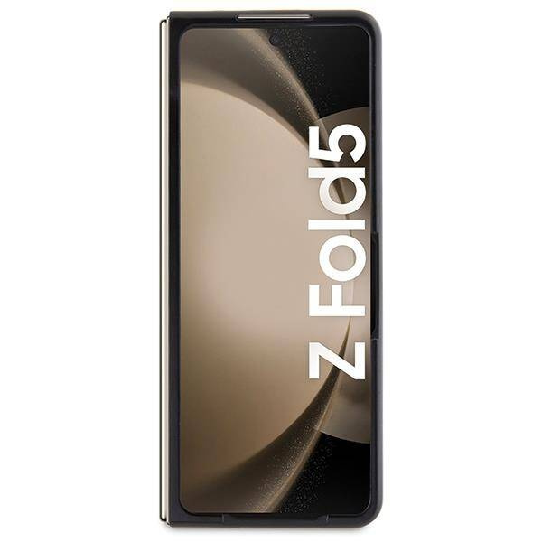 BMW Leather Carbon case for Samsung Galaxy Z Fold 5 - black