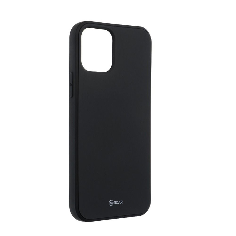 Futerał Roar Colorful Jelly Case - do iPhone 12 / 12 Pro Czarny