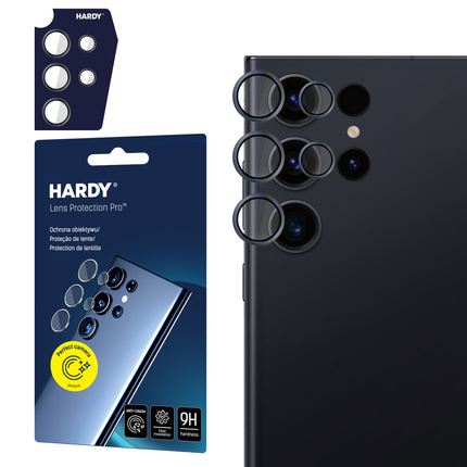 Samsung Galaxy S23 Ultra - HARDY Lens Protection Pro Black
