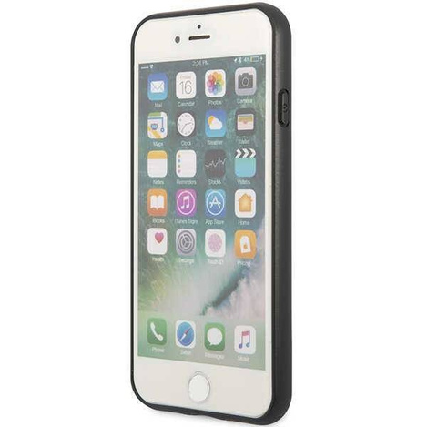 Guess GUHCI84GMGGR iPhone 7/8/SE 2020/ 2022 Grau/Grau Hardcase 4G Big Metal Logo