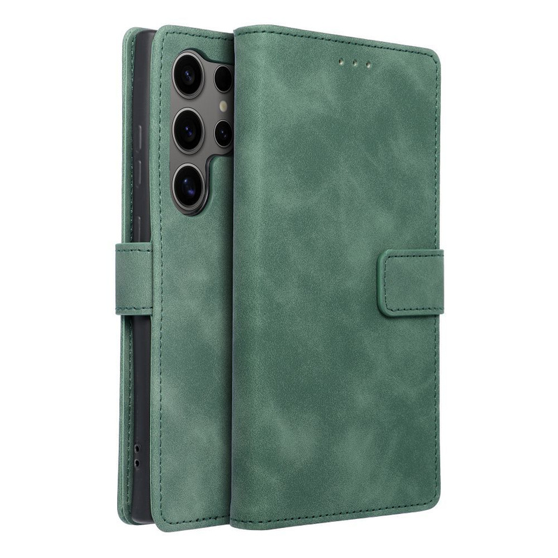 Kabura TENDER Book do SAMSUNG S24 Ultra zielony